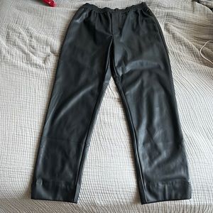 Black Leather Pants
